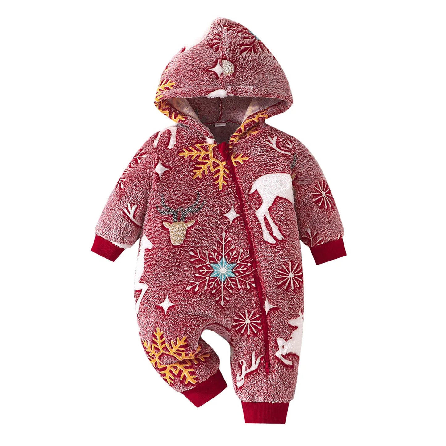 Christmas Baby Warm Jumpsuit